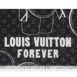 Louis Vuitton Mng Vivienne Wool Scarf